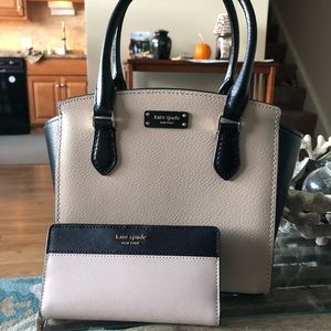 NWT Kate Spade Jeanne Sm Satchel & Cameron Wallet
